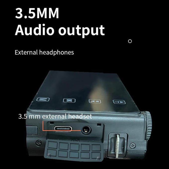 4K Digitale Camera Digitale Videocamera 64MP 3 Inch IPS Touch Panel Autofocus 18X Digitale Zoom zwart