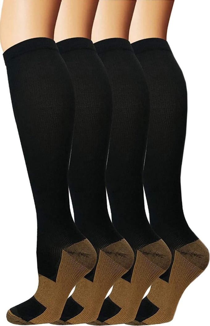 Compressiekousen voor Hardlopen – Compressie Sokken – Steunkousen – Voor Dames En Heren – Maat 41-46