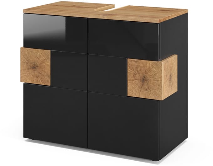 Vicco Eden Wastafelonderkast – 73.1 x 64 cm Antraciet