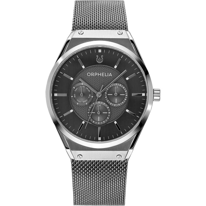 ORPHELIA OR72903 - Horloge - RVS - Grijs - 41 mm