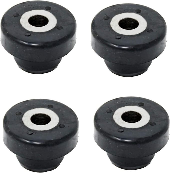 Trillingsdemper set van 4 voor diverse loaders en graafmachines