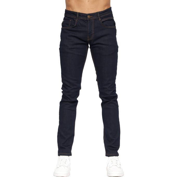 Duck and Cover Heren Maylead Slim Jeans (Rauwe was)