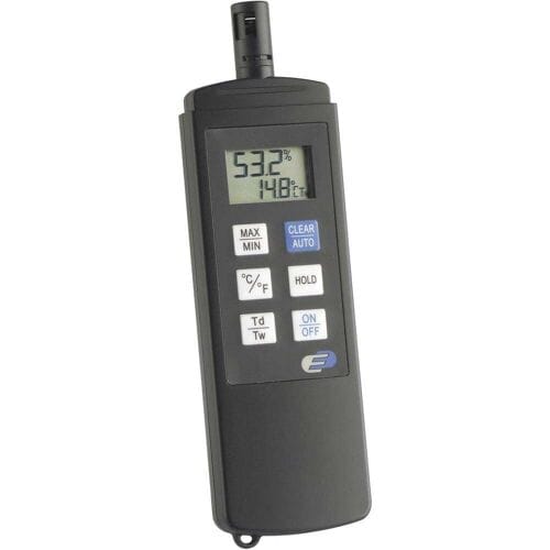 TFA Dostmann Dewpoint Pro 31.1028 Thermo- en hygrometer Zwart