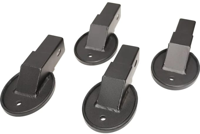 Powertec - Footplate WB-FPA - Set van 4 stuks - Krachtapparatuur Accessoire