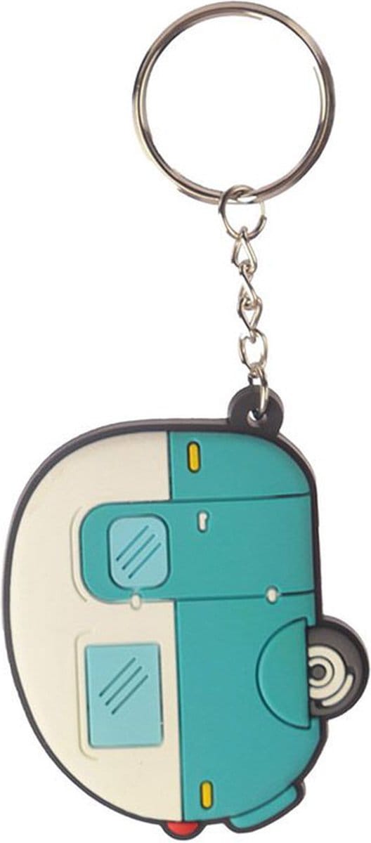 Home is Where You Park It Caravan PVC Sleutelhanger - 5cm