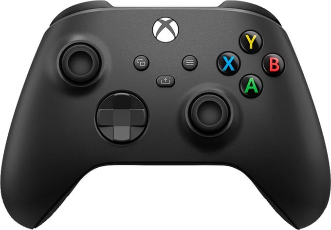 Microsoft Xbox Series X/S Wireless Controller-Carbon Zwart (Xbox Series X) Gebruikt