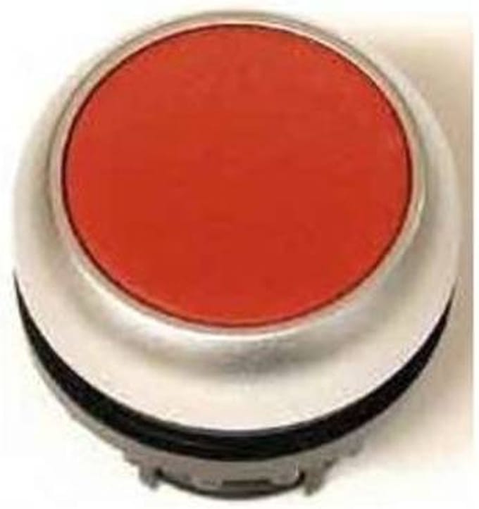 Eaton 216592 M22-D-W Druktoets Kunststof frontring Knop Meerdere kleuren 1 stuk(s) Piece