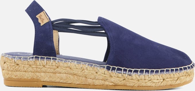 Toni Pons Nuria Espadrilles blauw Suede - Dames - Maat 38