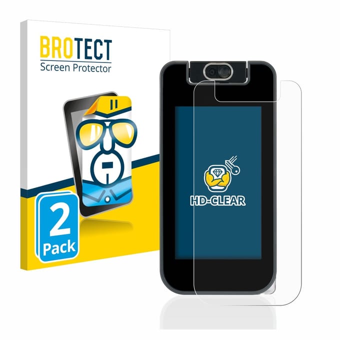 BROTECT - Screenprotector voor Vtech Kidicom Advance 3.0 - Folie Beschermfolie transparant 2 Stuks