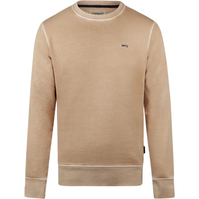 McGregor Summer Crew Sweatshirt Sand Taglia: XXL | Maglioni a maglia Outlet | Uomo | Marrone