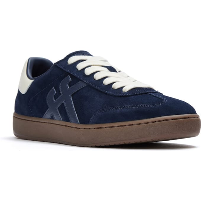 FitFlop De Dash FF herensneakers van suède met T-neus DONKERBLAUW - Maat 44