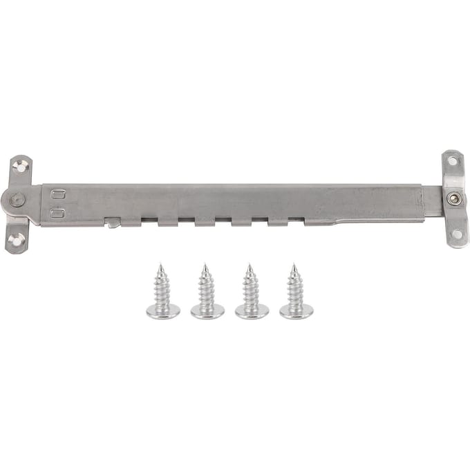 Limiteur d'ouverture de fenêtre Contrôleur Acier Inoxydable Télescopique Support de Renfort de Vent Accessoire gray