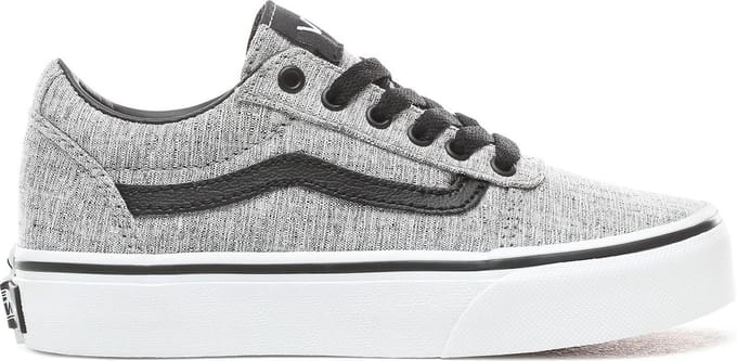 Vans Yt Ward Jongens Sneakers - (Textile) Light Gray/Whit