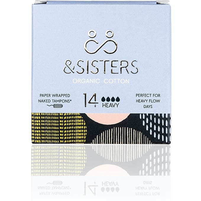&Sisters Naked Tampons - Heavy 14