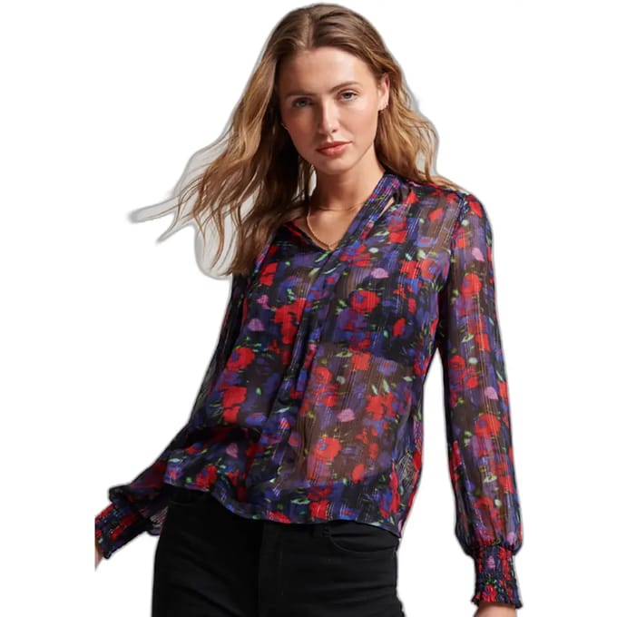 Superdry - Chiffon Studios topje - Dames - Tops
