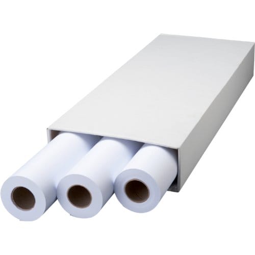Inkjetpapier Quantore Plot 914mmx50m 90gr 3 rollen