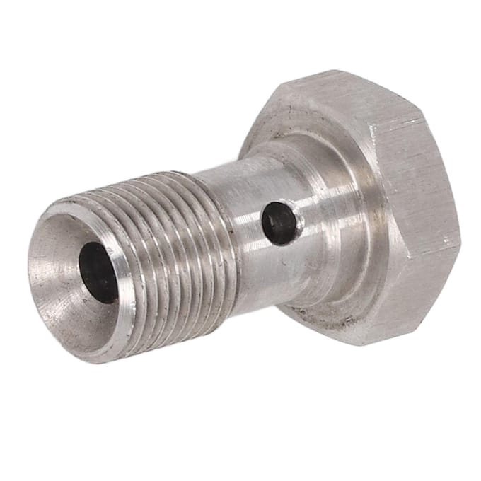 Banjo Bout Koppelingen M12x1.0 Metrische Draad Enkel Gat Remleiding Einde Adapter met Ringen voor Rem