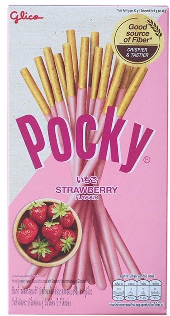 Pocky Strawberry 43gr 10x