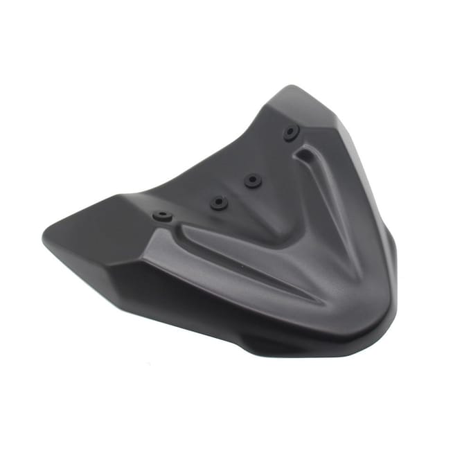 Motorfiets Voorspatborden Snavel Kuip Wiel Bovenste Cover Hugger Cowl Extension Vervanging voor zwart