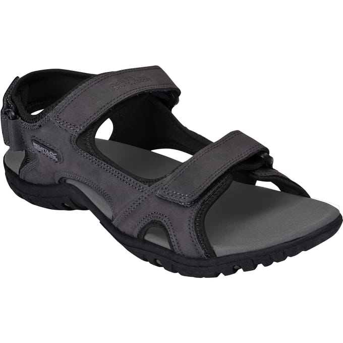 Regatta Grote buitenshuis Heren Haris Sandalen (Bruyèrehoutgrijs)