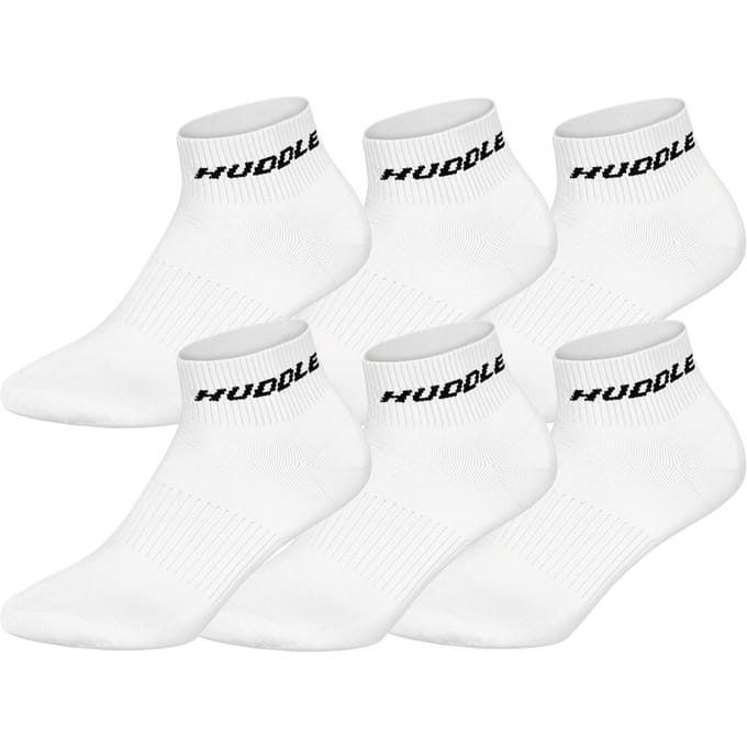 HUDDLE Sokken HUDDLE 6pk Quarter Socks Set van 6