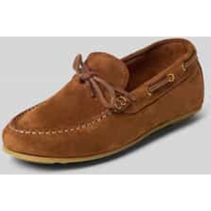 Mocassins van leer model 'Seabaya'