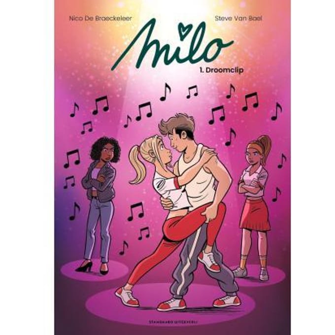 Milo de strip 1 - Droomclip Stripverhalen