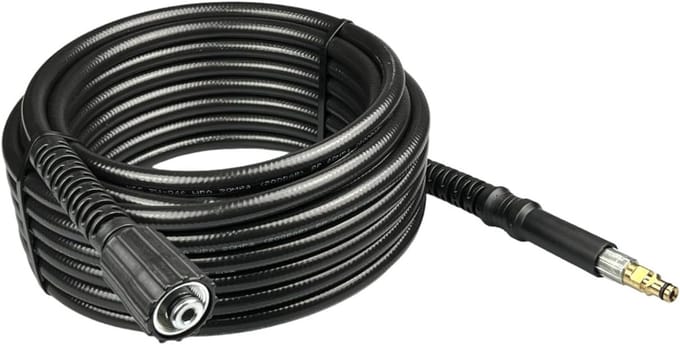 Hogedrukslang voor Karcher K2 t/m K7 met M22 IG naar Quick Click Koppeling - 12 Meter