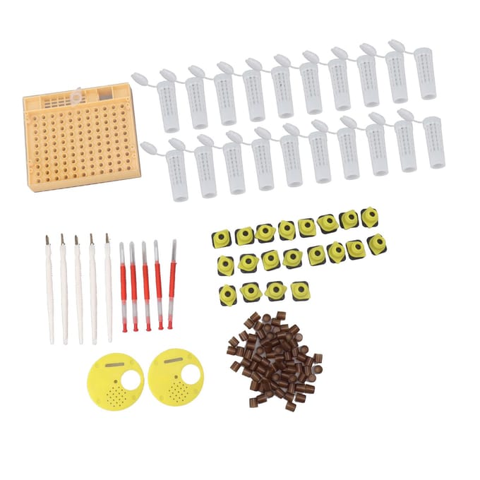 Koninginnenteelt Systeem Plastic Broedcel Cup Kit Bijenteelt Entapparatuur Benodigdheden white