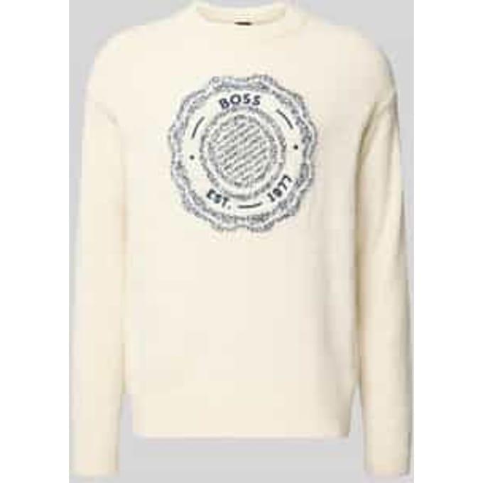 Regular fit gebreide pullover van wolmix model 'KERBERT'