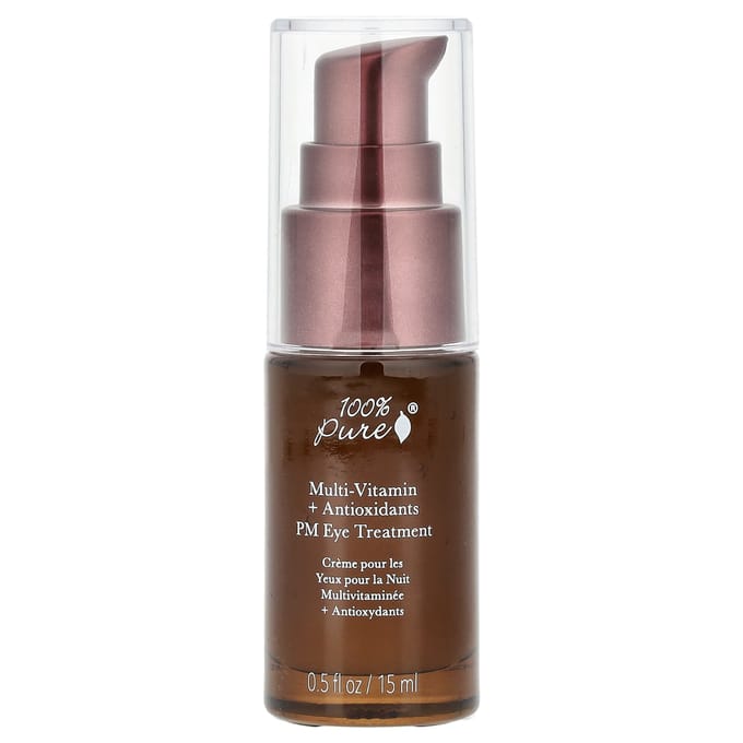 100% Puur, Multivitamine Pm Oogserum, 15Ml(0.5 fl oz) gray