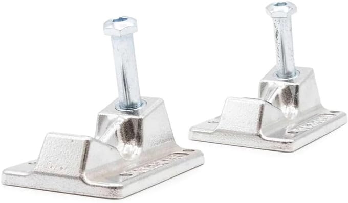 Skateboard Trucks Baseplates en Omgekeerde Kingpin Set voor Beter Grinden