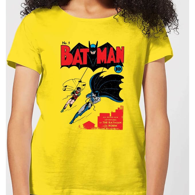Batman Batman Issue Number One Women's T-Shirt - Yellow - M