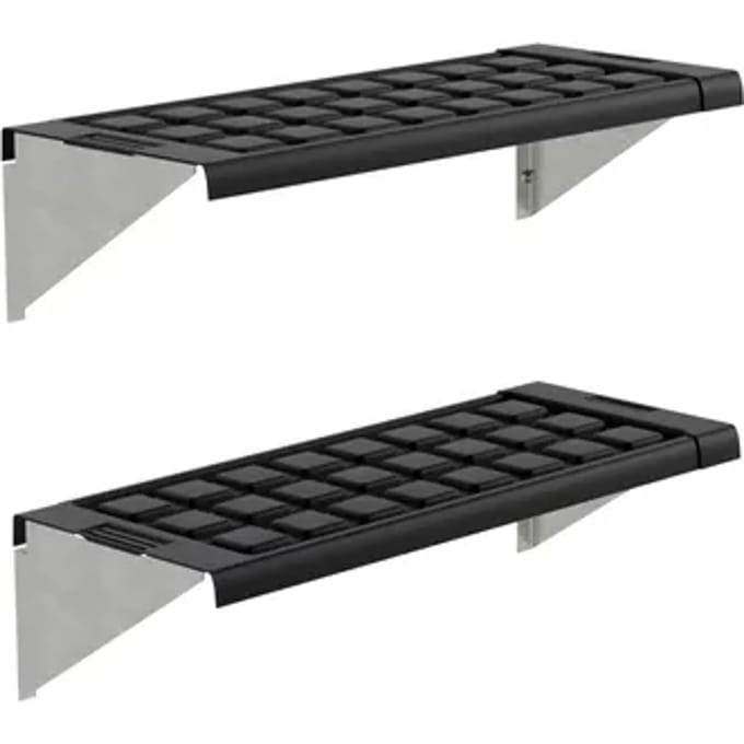 Palram - Canopia | Plastic Tuinkas Plank Grijs 0,3x0,7
