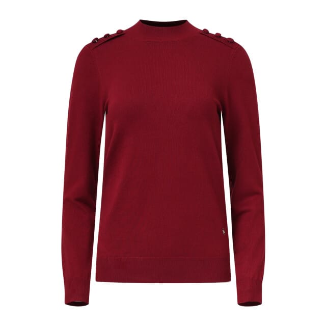 Smashed Lemon Damesgebreide top met lurex |