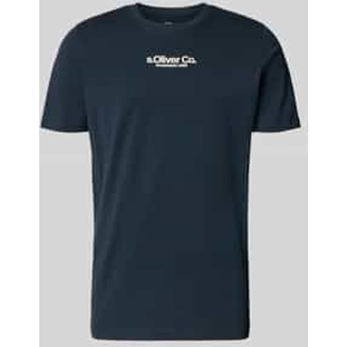 regular fit T-shirt van puur katoen