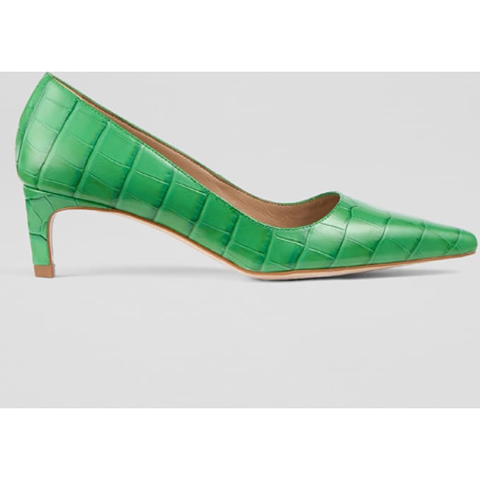 LK Bennett Ava Pointed Pump Green Size: 37 | Pumps Outlet | Dames | Groen