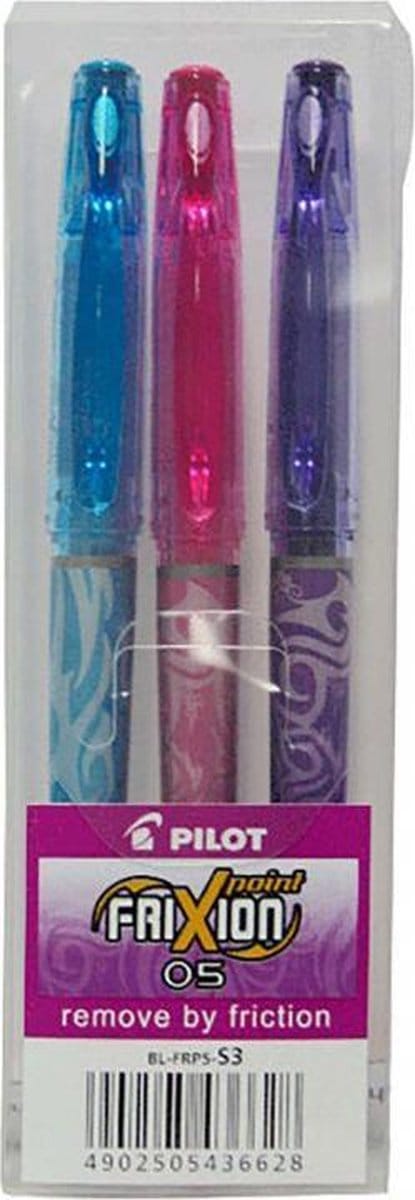 Pilot - FriXion Point 0.5 - Uitwisbaar - 3 stuks