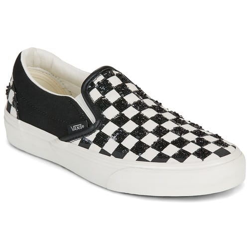 Vans Classic Slip-On Canvas Zwarte Sneakers