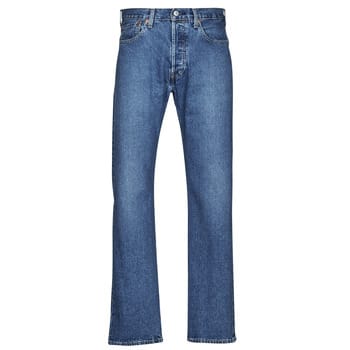 Levi's 501 Straight Jeans Blue Talla: W28L32 | Vaqueros Rectos Outlet | Hombre | Azul