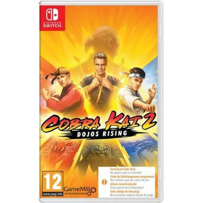 Nintendo Switch Switch Cobra Kai 2 - Dojos Rising (Code in a Box) Games