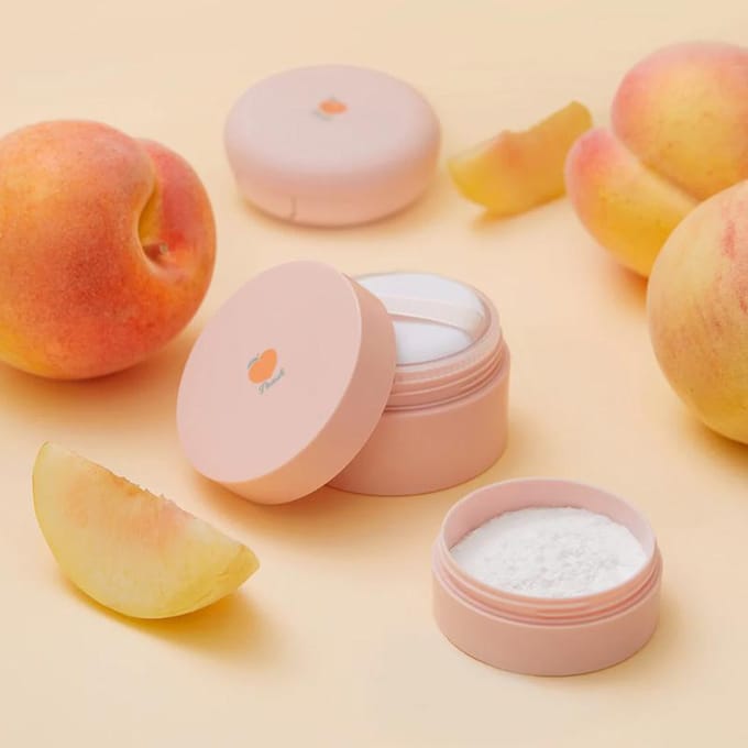 SKINFOOD - Peach Cotton Multi Finish Powder Mini 5g - Fixeerpoeder