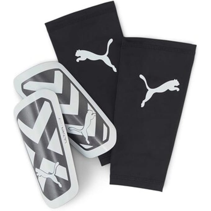 PUMA ULTRA Light Sleeve Unisex Scheenbeschermer - Puma Black-Puma White - Maat XL