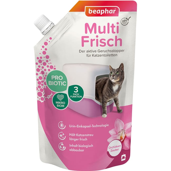 beaphar Multi-Fris voor Kattenbakken - Orchidee (400 g)