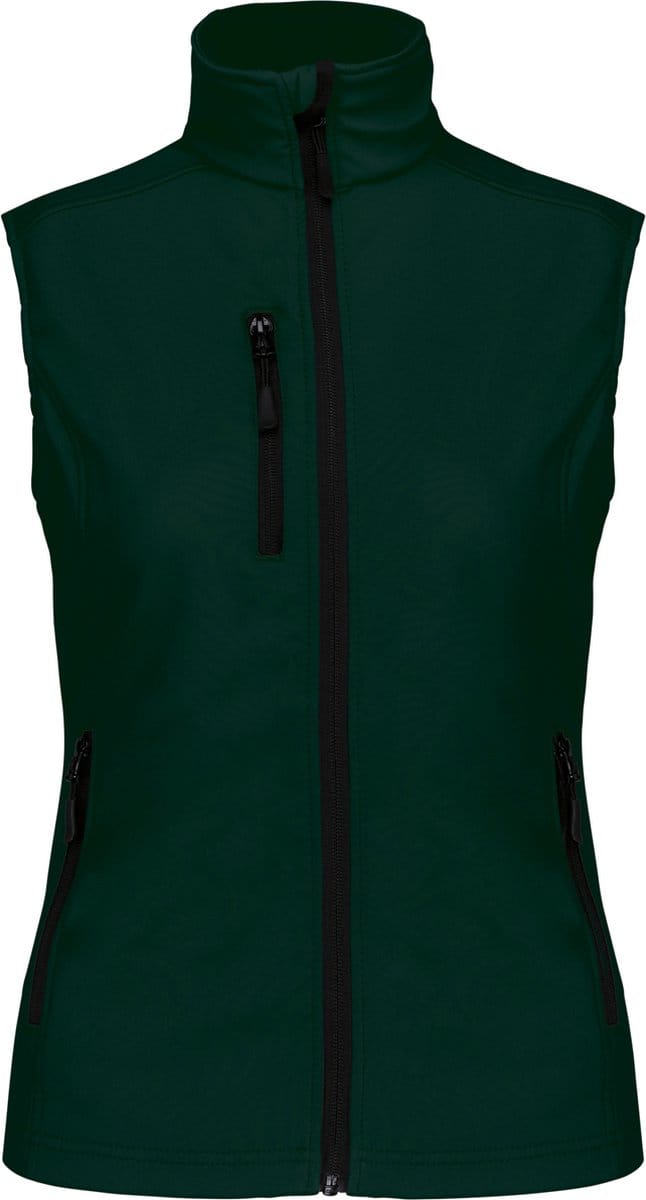 Kariban Dames softshell bodywarmer K404 - Bottle Green - S