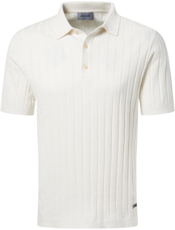 Pierre Cardin jersey polo offwhite