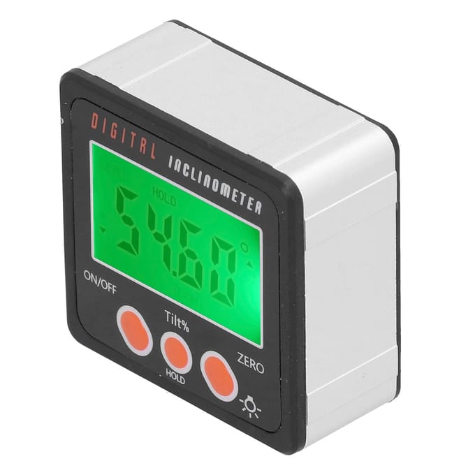 Digitale Hoekzoeker Hoekmeter Kleine Elektronische Gradboog Magnetische Hoekwaterpas Zoeker green