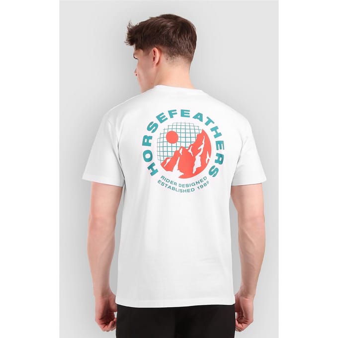 Horsefeathers Altitude T-shirt (wit) - M