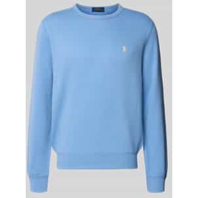 Sweatshirt met labelstitching