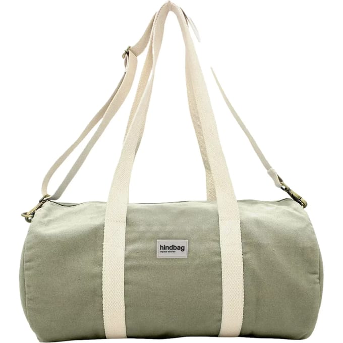 Hindbag weekendtas Simon kleigroen - biologisch GOTS katoen